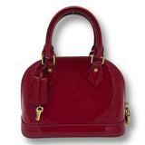 Louis Vuitton Alma BB Vernis Red