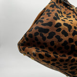 Yves Saint Laurent YSL Leopard Shopper Shoulder Bag