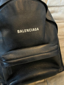 Balenciaga Leather Backpack