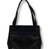 Chanel Classic CC Leather Tote Bag