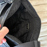Prada Nylon Crossbody Bag black big