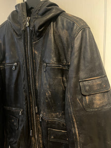 Dolce Gabbana Leather Jacket ital. 50 (S-M)