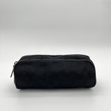 Gucci Black GG Canvas Pouch