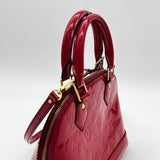 Louis Vuitton Alma BB Vernis Red