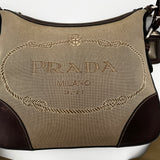 Prada Canvas Canapa Crossbody