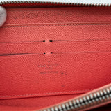 Louis Vuitton Aqua Epi Zippy Wallet