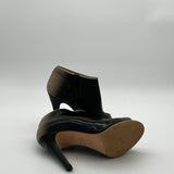 Chanel Ivory Black Heels 37 1/2