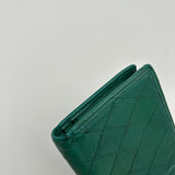 Chanel Bifold Wallet Green