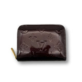 Louis Vuitton Vernis Zippy Coin Purse Amarante