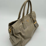 Prada Vitello Shine Tote Bag