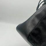 Gucci Black GG Monogramm Shoulder Bag