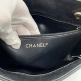 Chanel black quilted Lambskin chain Bag