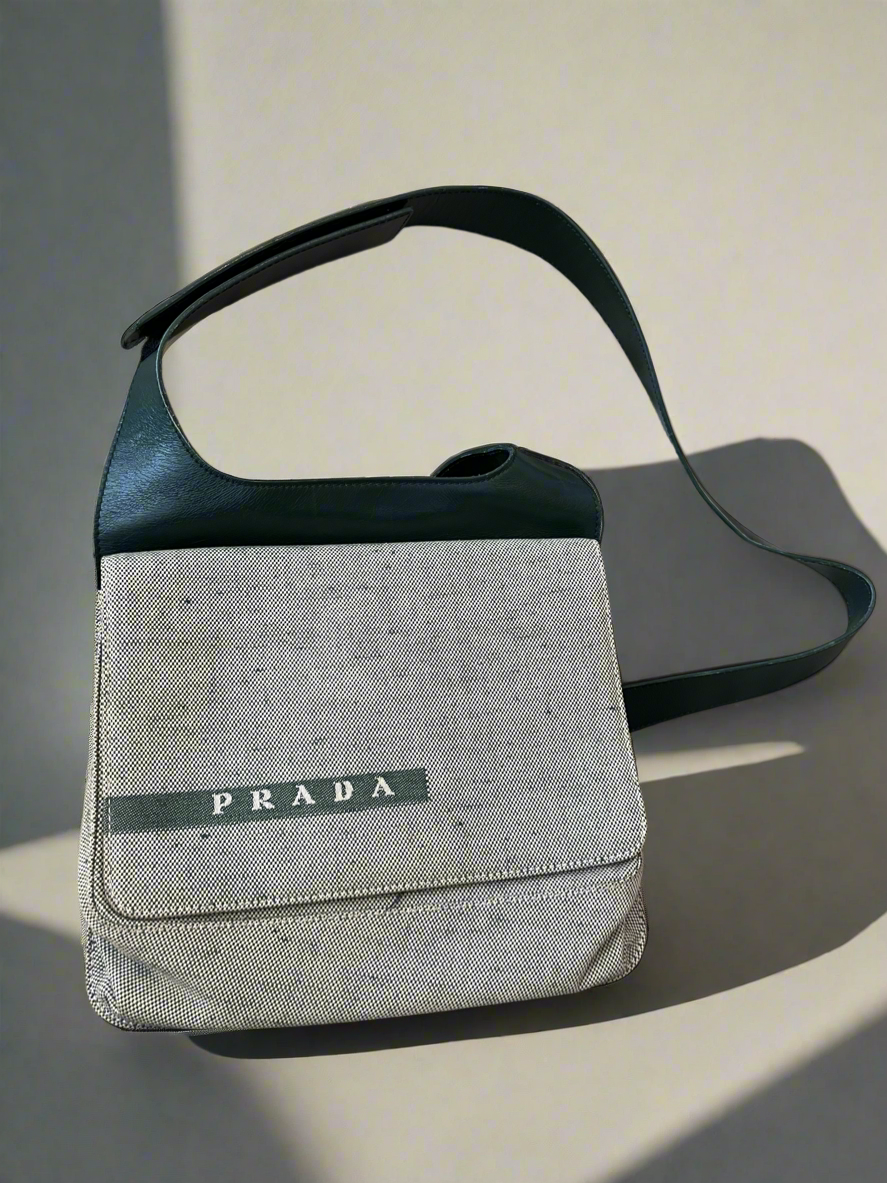 Prada fall exclusive 1999 Leaf Bag Brown