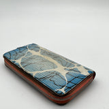 Louis Vuitton Aqua Epi Zippy Wallet