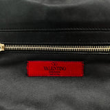 Valentino Garavani Rockstud Trapeze Tote Bag Black