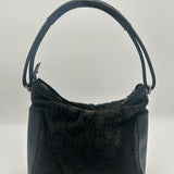Gucci Black GG Monogramm Shoulder Bag