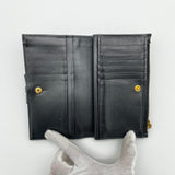 Prada Bow Wallet Black