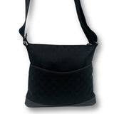 Gucci Black GG Monogramm Crossbody Bag