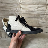 Chanel Double Zip Hightop Sneaker 38