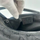Gucci Black GG Monogramm Shoulder Bag