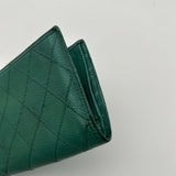 Chanel Bifold Wallet Green