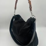 Gucci Bamboo Handle Two Way Tote Bag