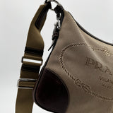 Prada Canvas Canapa Crossbody