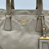 Prada Vitello Shine Tote Bag