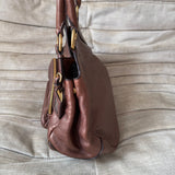 Prada Leather Hobo Shoulder Bag