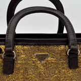 Prada Galleria Handbag gold
