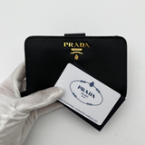 Prada Small Saffiano Leather Wallet
