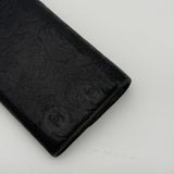 Chanel Chanel Camellia Embossed Lambskin Long Wallet