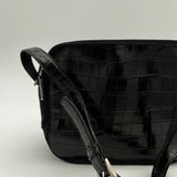 Prada Croc Embossed Crossbody Bag