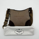 Prada Canvas Canapa Crossbody
