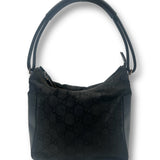 Gucci Black GG Monogramm Shoulder Bag