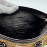 Prada Galleria Handbag gold