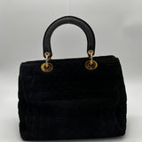 Christian Dior Lady Dior Bag Black