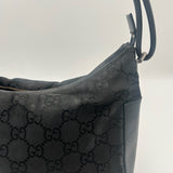 Gucci Black GG Monogramm Shoulder Bag