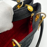 Christian Dior Lady Dior Bag Black