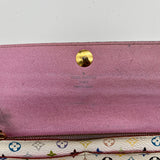 Louis Vuitton Multicolor Murakami Wallet white