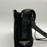 Prada Croc Embossed Crossbody Bag