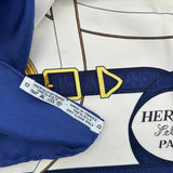 Hermès "Eperon d'Or" Silk Scarf By Henri d'Origny
