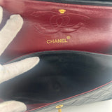 Chanel Vintage Black Flap Bag