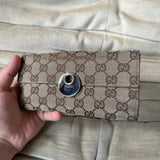 Gucci Monogram GG Long Wallet