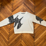 Reversible Wavey Knit Sweater